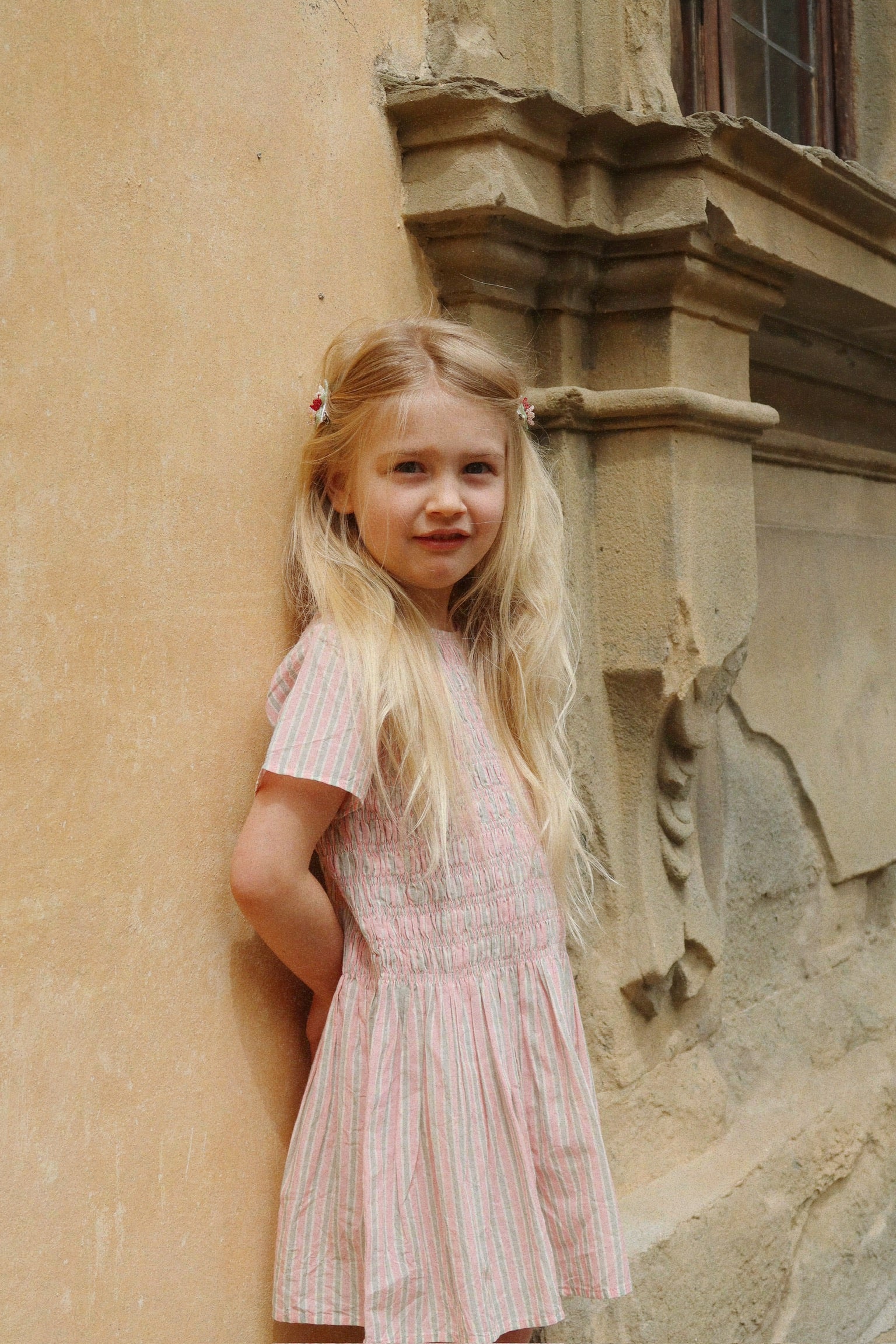 konges slojd pink dress YVONNE Ladybug DRESS