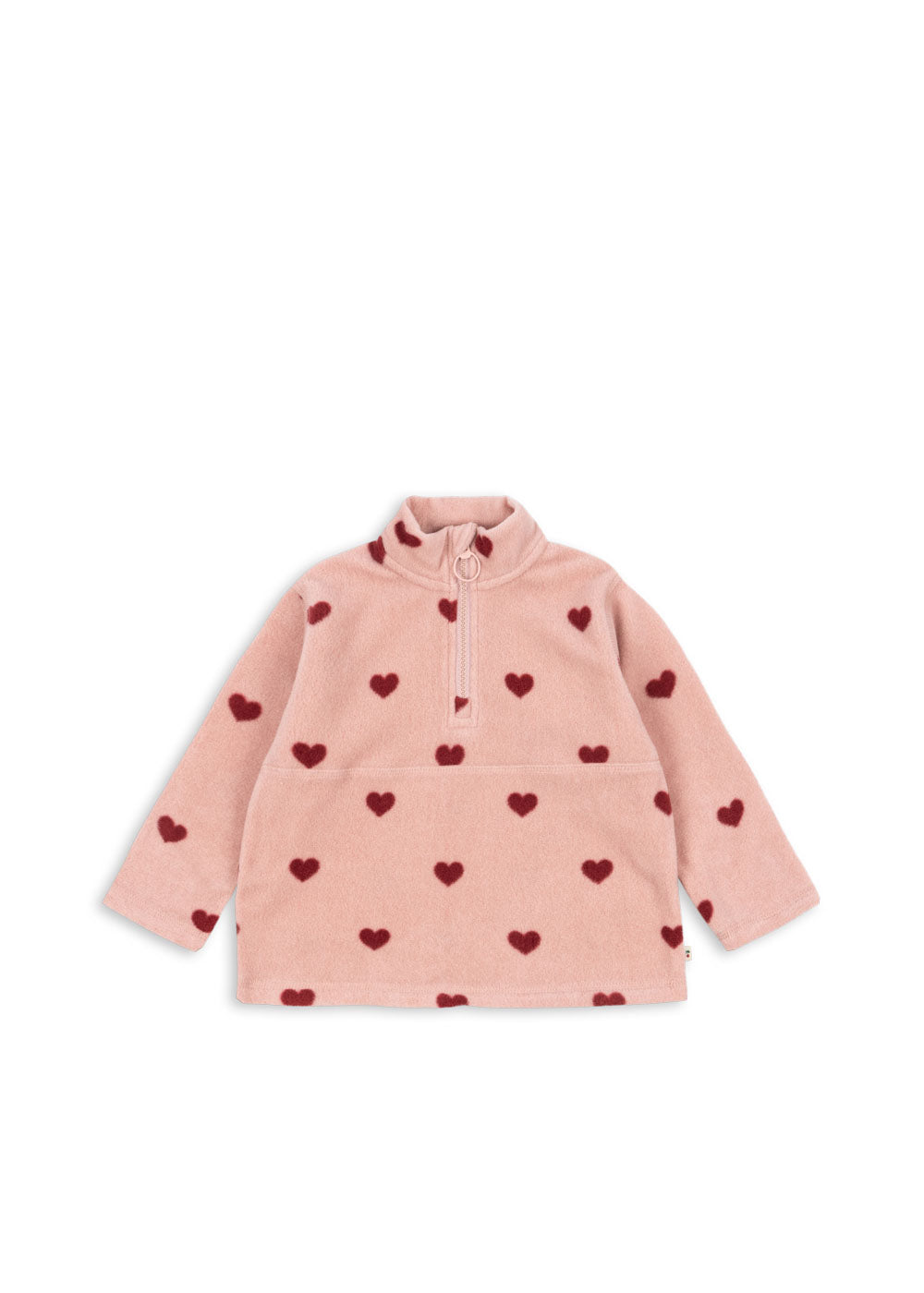 TAVI FLEECE SWEATSHIRT GRS - coeur mellow – Konges Sløjd®