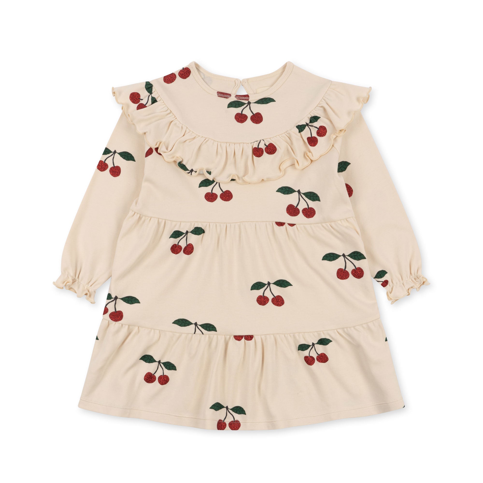 Konges Sløjd | Malli Glitter Dress - Ma Grande Cerise Glitter | N/A