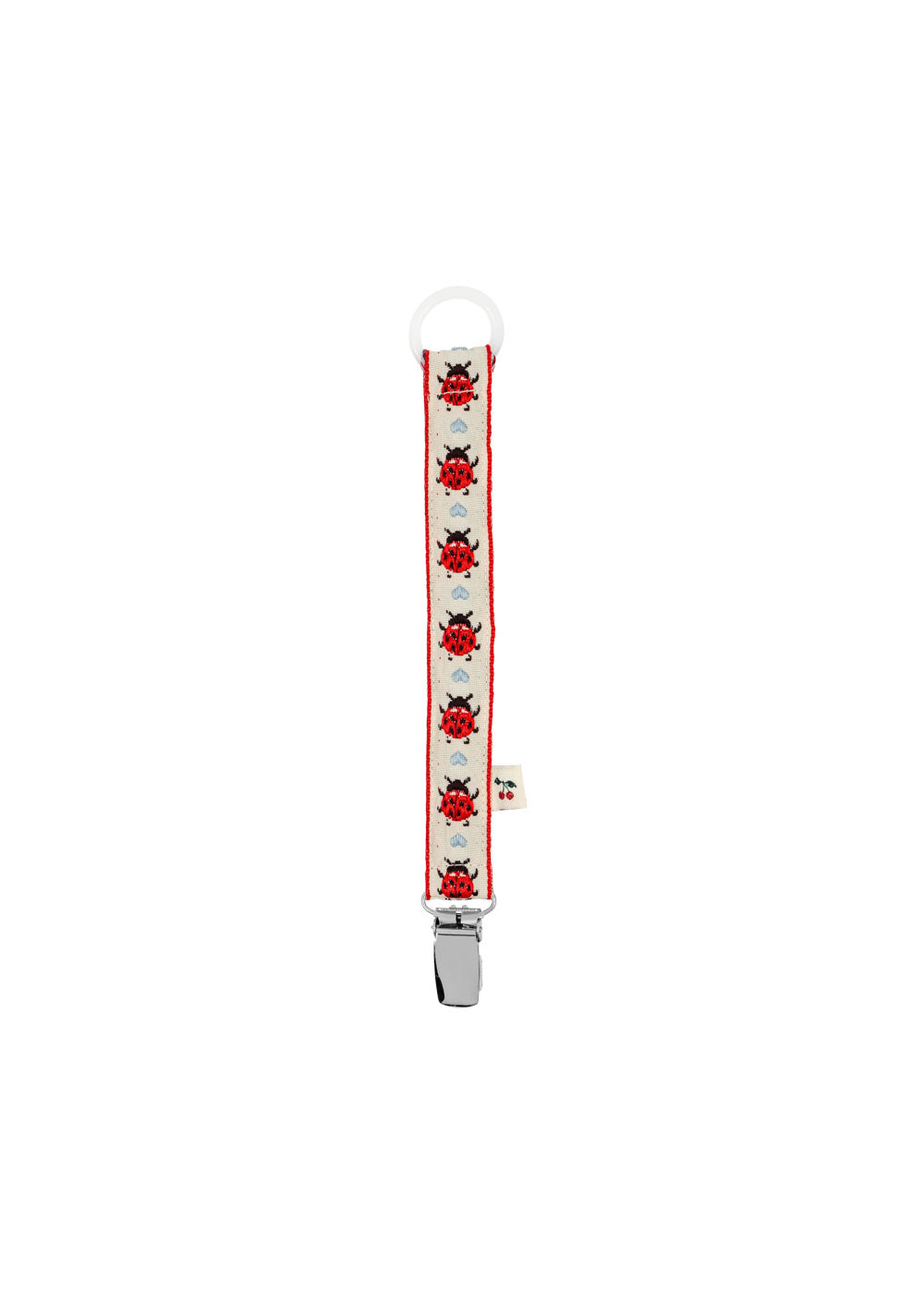 Pacifier Chain In Lady Bug Design Pink Color main image 1