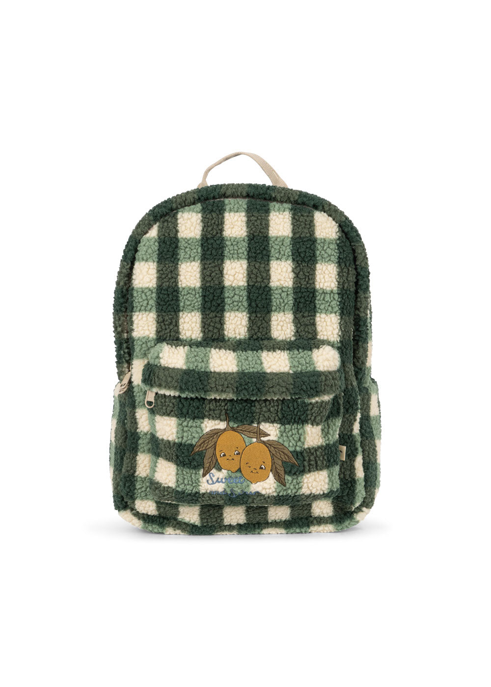 りしゅたん TEDDY CHECK JK JODY TEDDY BACKPACK - green check – Konges Sløjd®