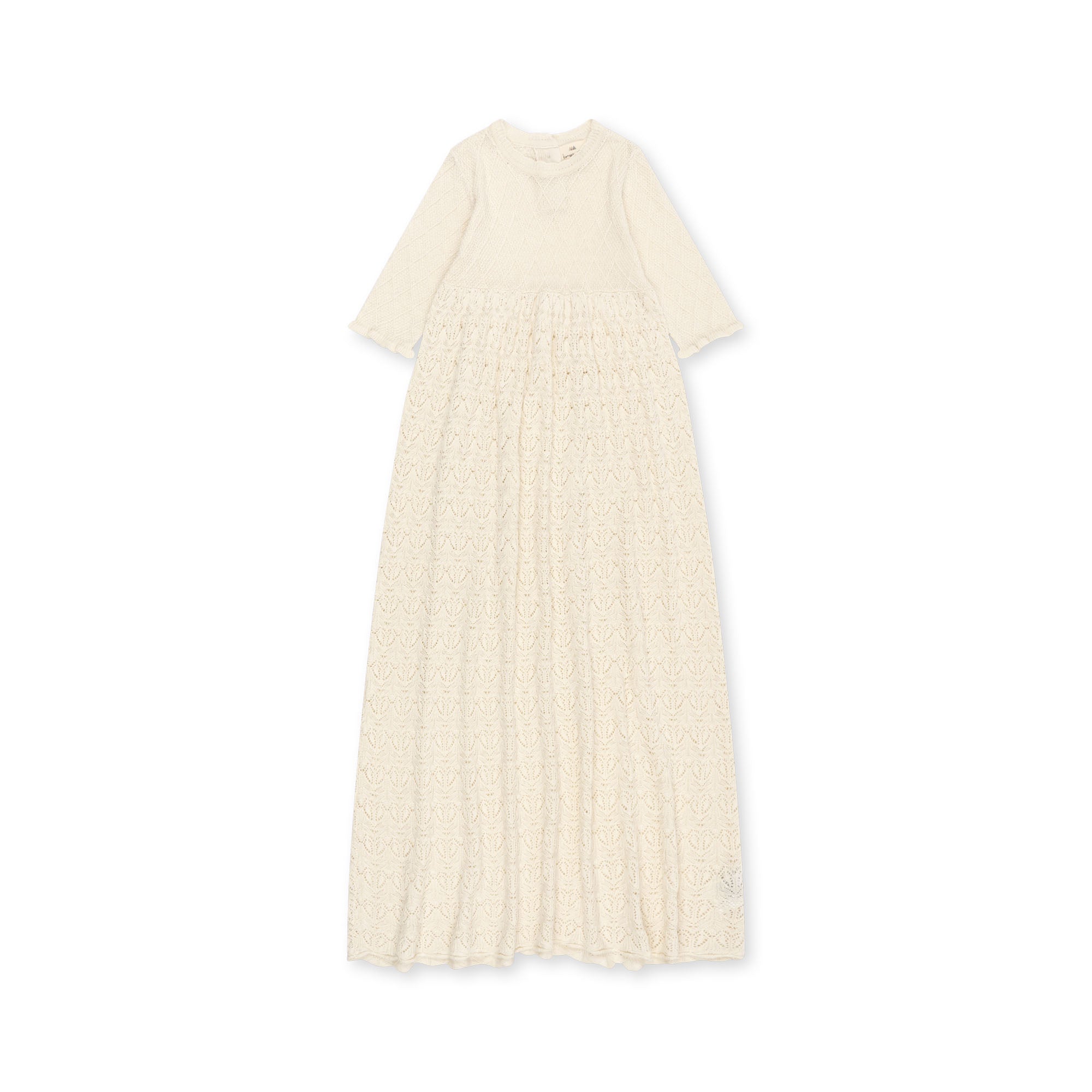 Konges Sljd | Barbara KNIT Dress - Nature | Unisex | White Konges Sljd | Barbara KNIT Dress - Nature | Unisex | White