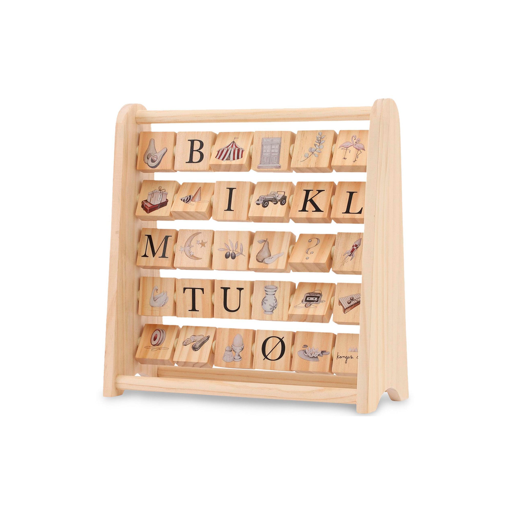 ABC WOODEN BLOCK FRAME FSC - MULTI