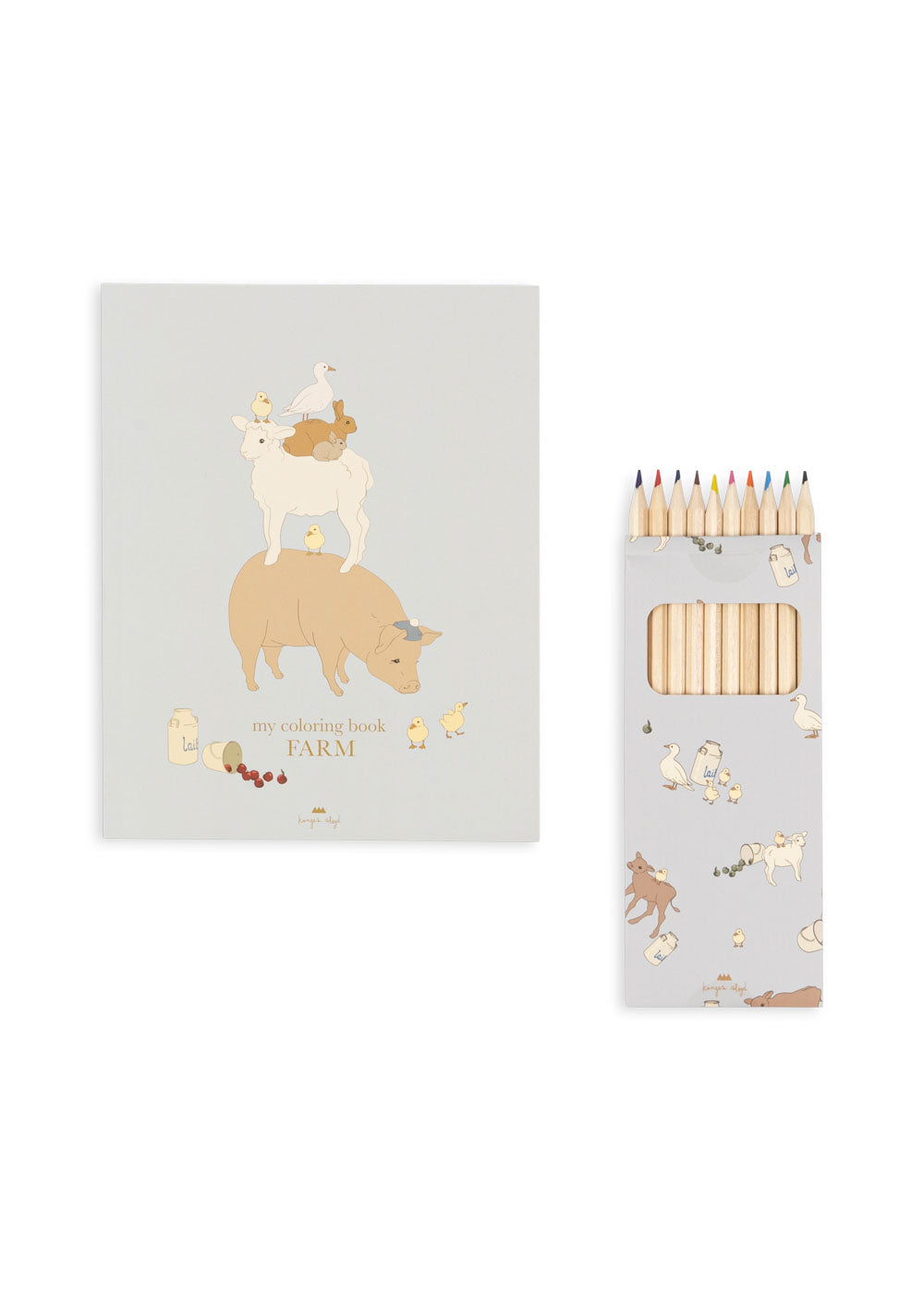 Kids Colouring Books & Pencils | Shop Now » Konges Sløjd®