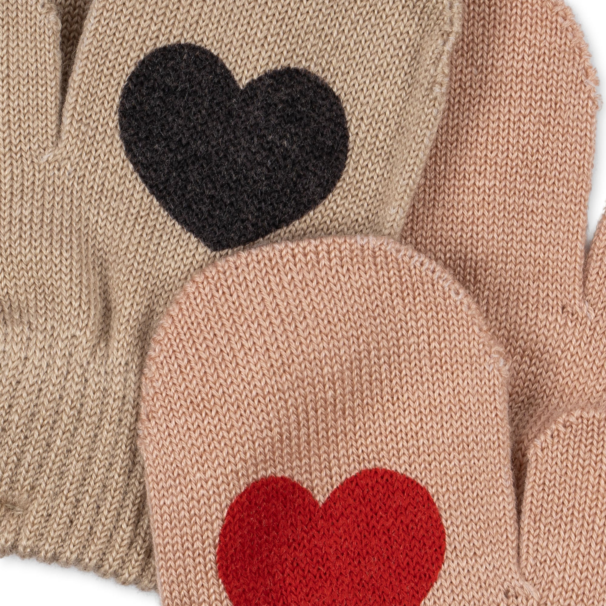 Konges Sløjd A/S 2 PACK CHRISTMAS MITTENS Mittens CHRISTMAS HEARTS