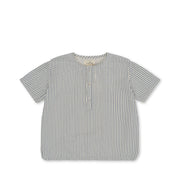 Konges Sløjd A/S ACE SS SHIRT Blouses with short sleeves - Woven STRIPE BLUIE
