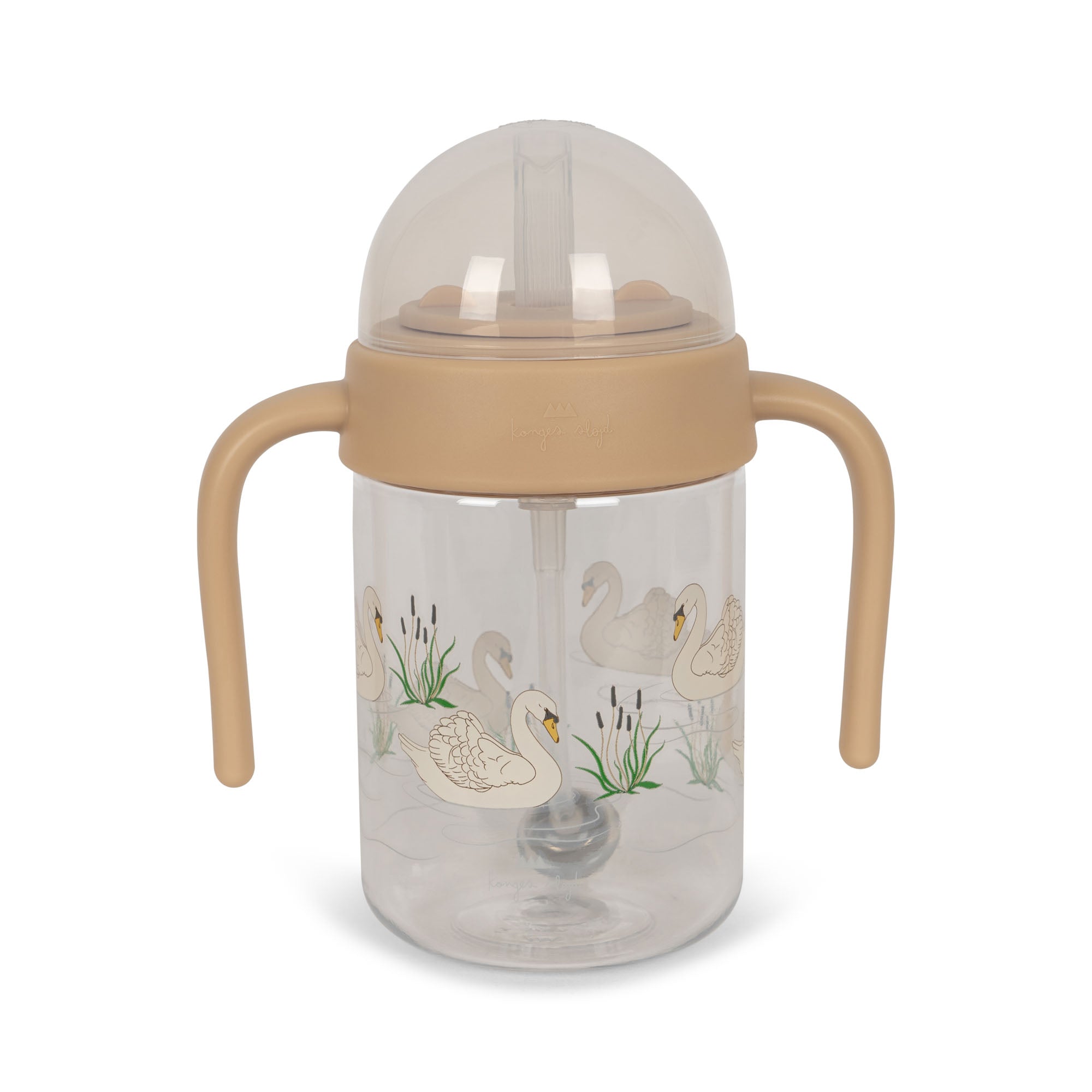 Konges Sløjd A/S BABY BOTTLE WITH HANDLE Drinking bottles SWAN