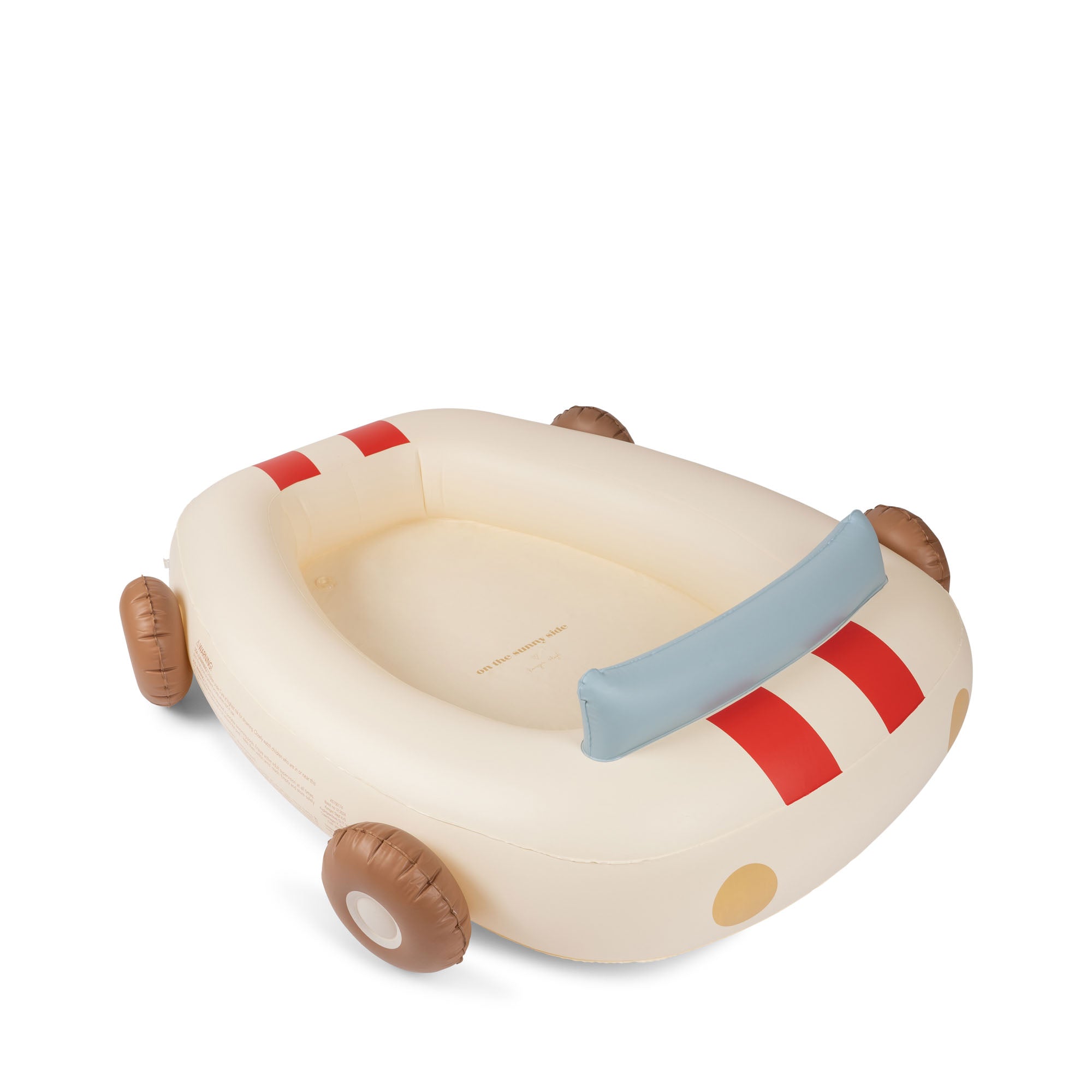 Konges Sløjd A/S CAR POOL WITH CANOPY Pools CREAM OFF WHITE