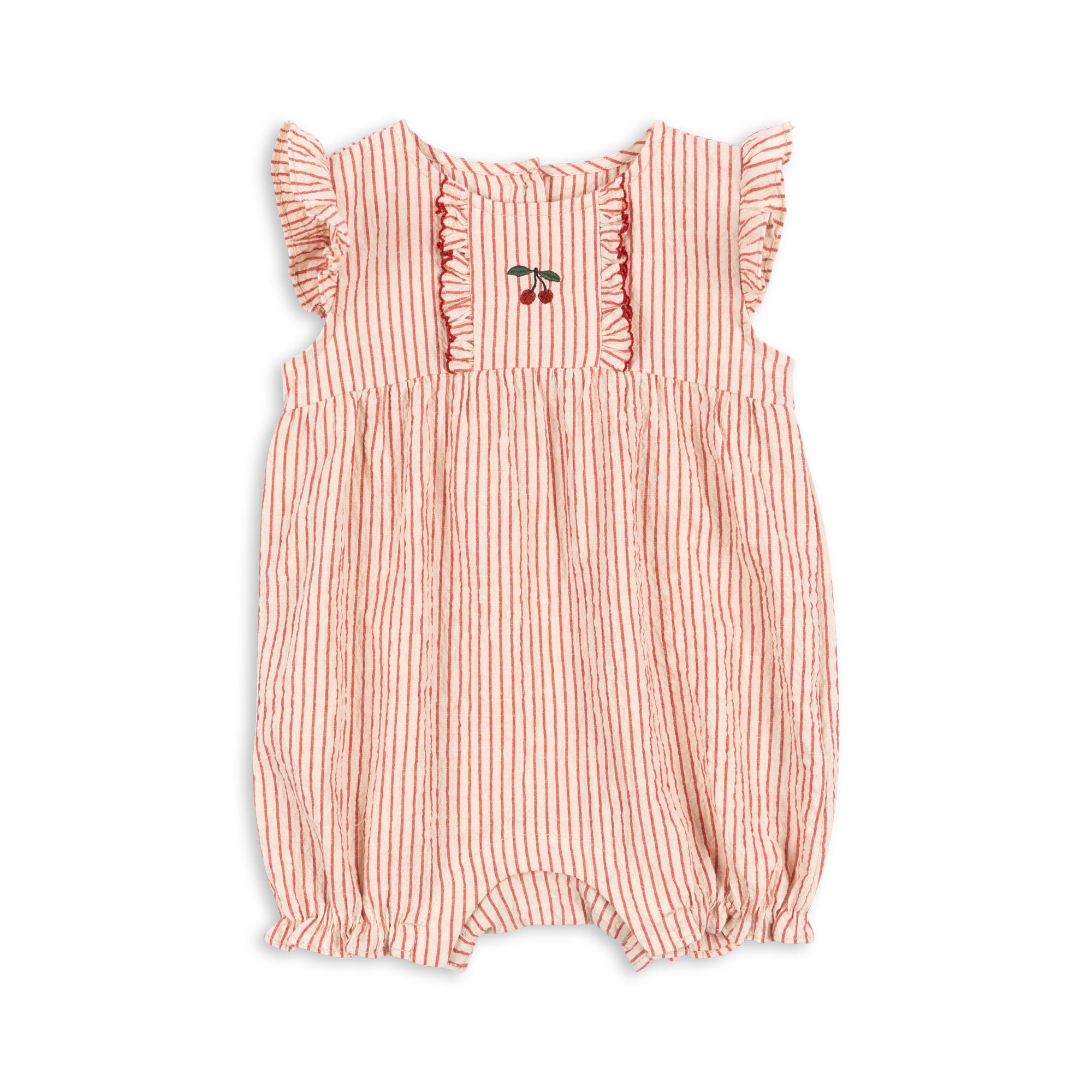 Konges Sløjd A/S ELLIE FRILL ROMPER Rompers and jumpsuits - Woven AMOUR STRIPE