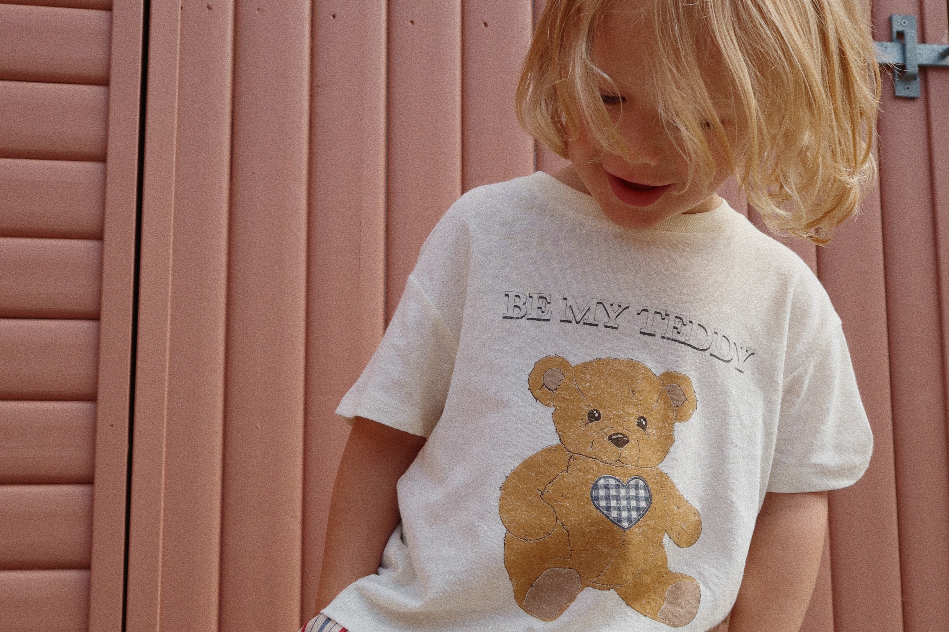 Konges Sløjd A/S ERA TEE T-shirts - Jersey TEDDY BEAR