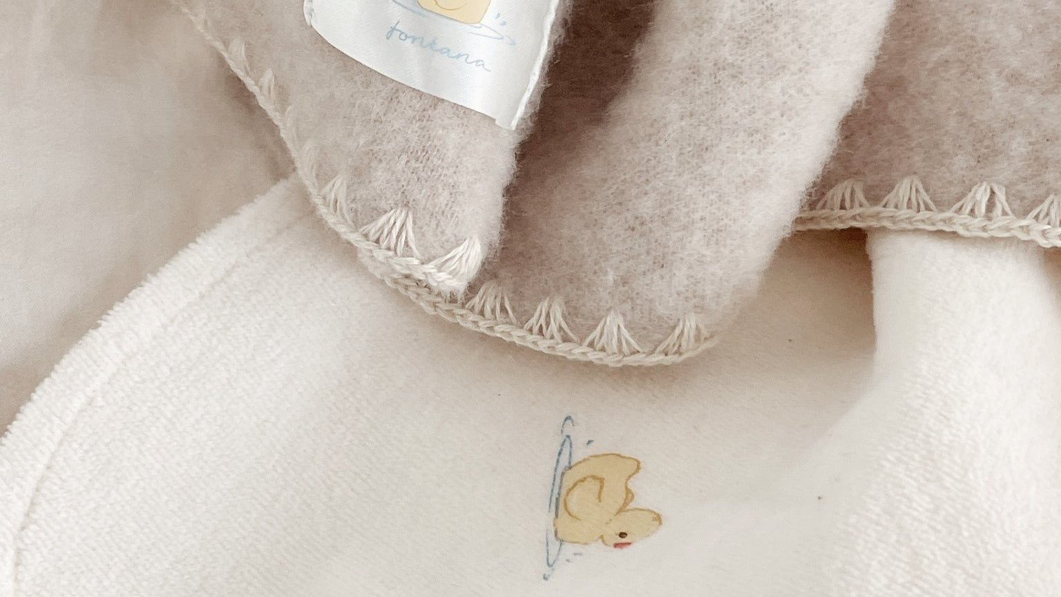 Konges Sløjd A/S BABY BEDDING oatmeal melange