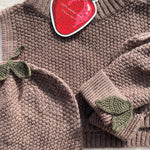 Konges Sløjd A/S NECKWARMER bunny brown melange