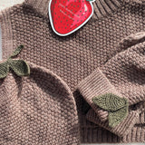 Konges Sløjd A/S NECKWARMER bunny brown melange