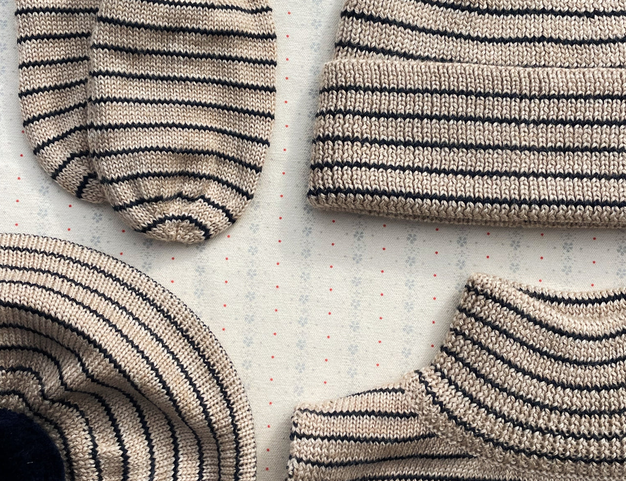 Konges Sløjd A/S NECKWARMER stripe bluie