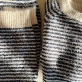 Konges Sløjd A/S KNITTED BLOUSES & VESTS ensign blue/buttercream