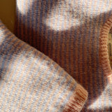 Konges Sløjd A/S KNITTED PANTS purple/pink dolphin