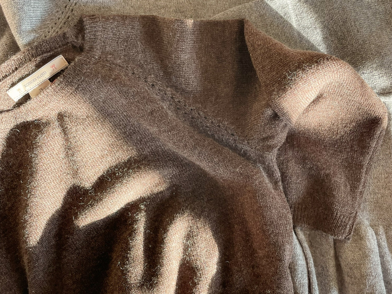 Konges Sløjd A/S KNITTED BLOUSES & VESTS grey melange