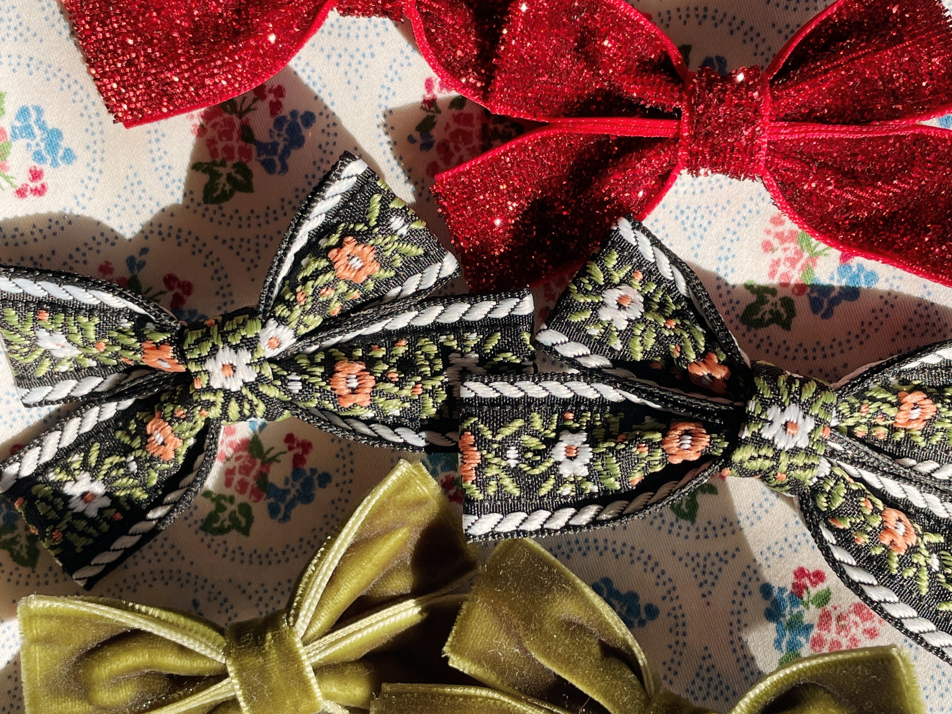 Konges Sløjd A/S HAIR ACCESSORIES red/green