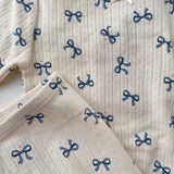 Konges Sløjd A/S JERSEY DRESSES bow bleu