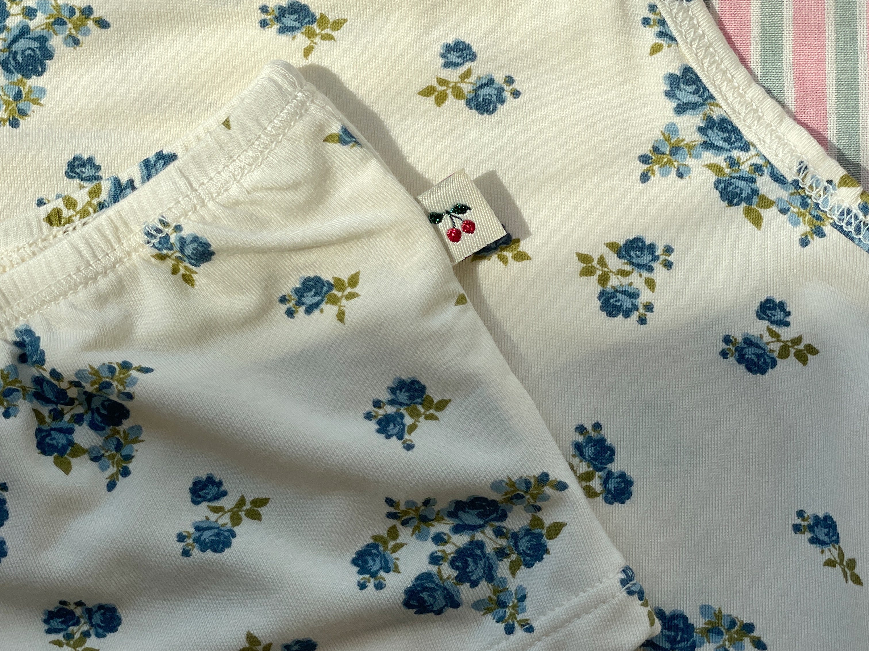 Konges Sløjd A/S UNDERWEAR blue kitty dot/tramonto