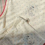 Konges Sløjd A/S UNDERWEAR blue kitty dot/tramonto