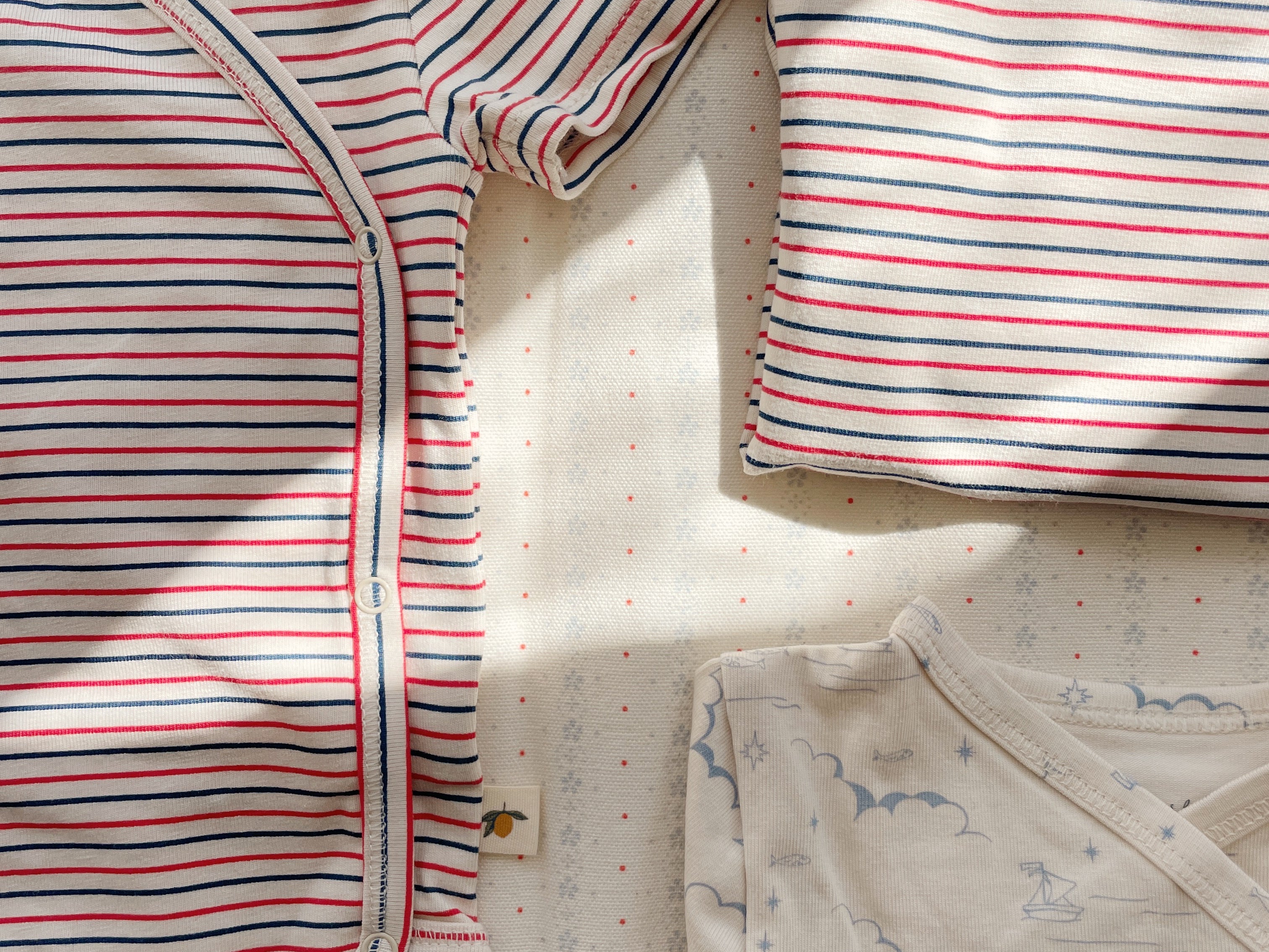 Konges Sløjd A/S BODYSTOCKINGS stripe tricolore petit