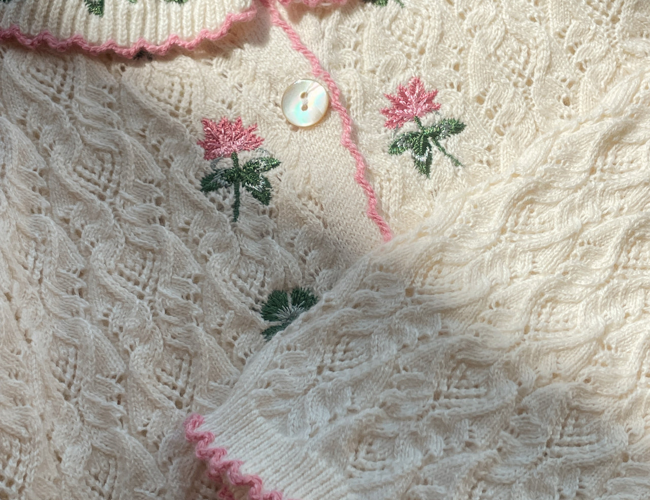 Konges Sløjd A/S KNITTED CARDIGANS off white