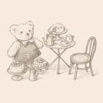 Konges Sløjd A/S TEDDY BEARS green check