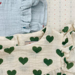 Konges Sløjd A/S WOVEN ROMPERS & JUMPSUITS cherry blue coeur