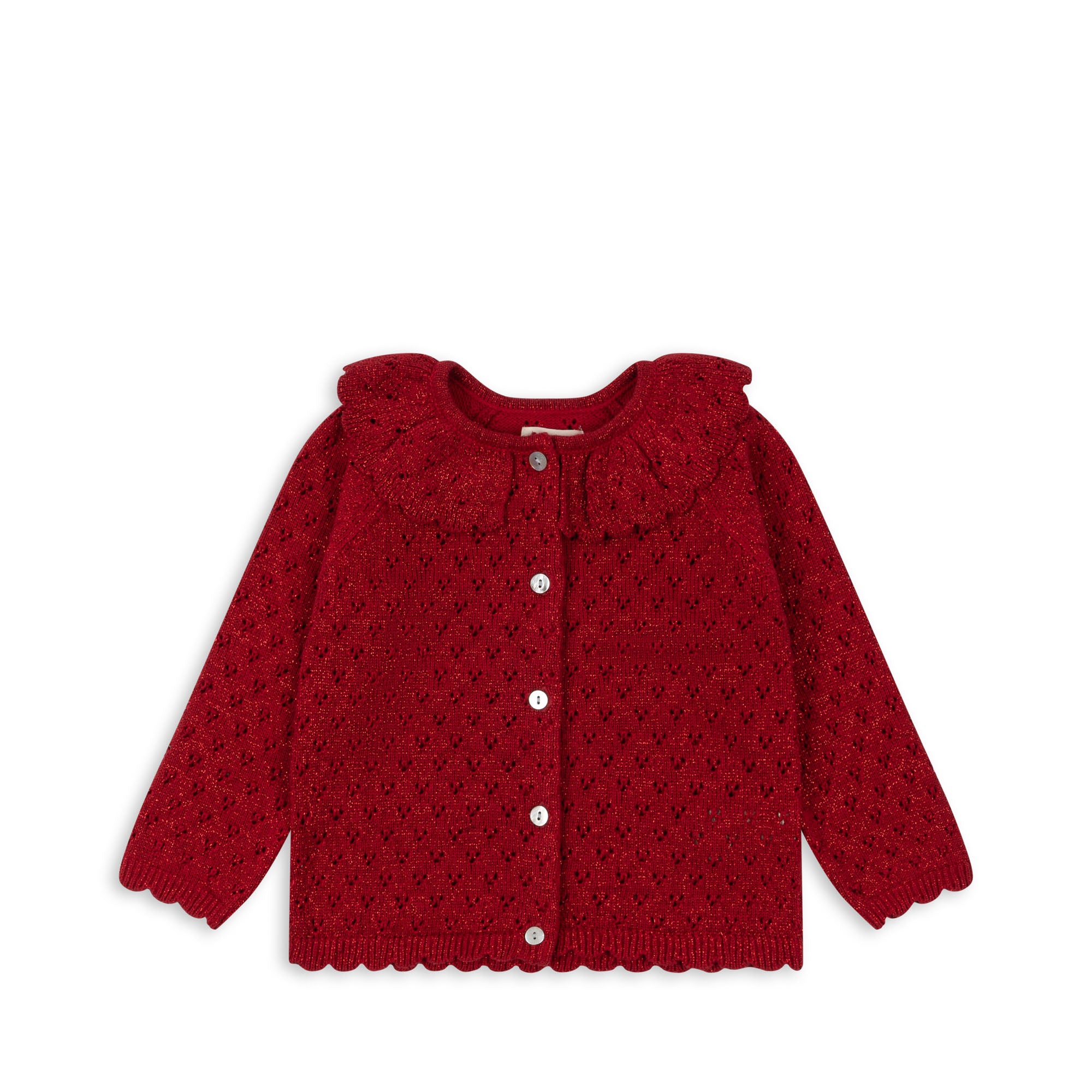 Konges Sløjd A/S HOLIDAY KNIT CARDIGAN Cardigans SAVY RED