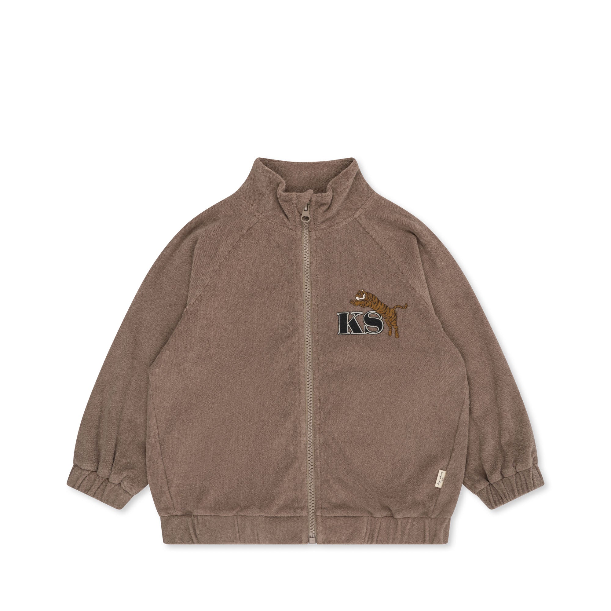 Konges Sløjd A/S Itty Tracksuit Jacket Blouses - Jersey DESERT TAUPE