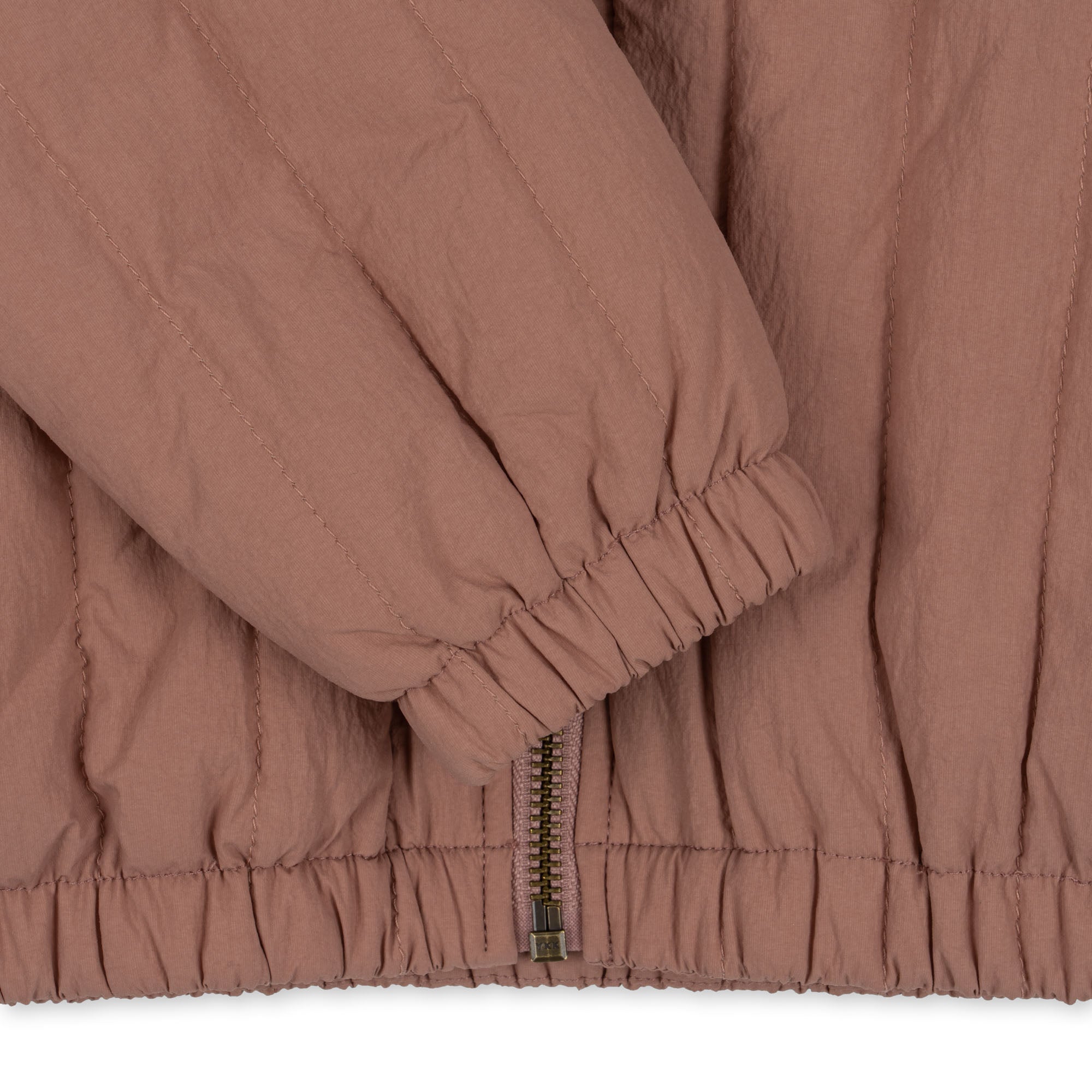 Konges Sløjd A/S  JUNO FRILL BOMBER JACKET Thermowear CAMEO BROWN