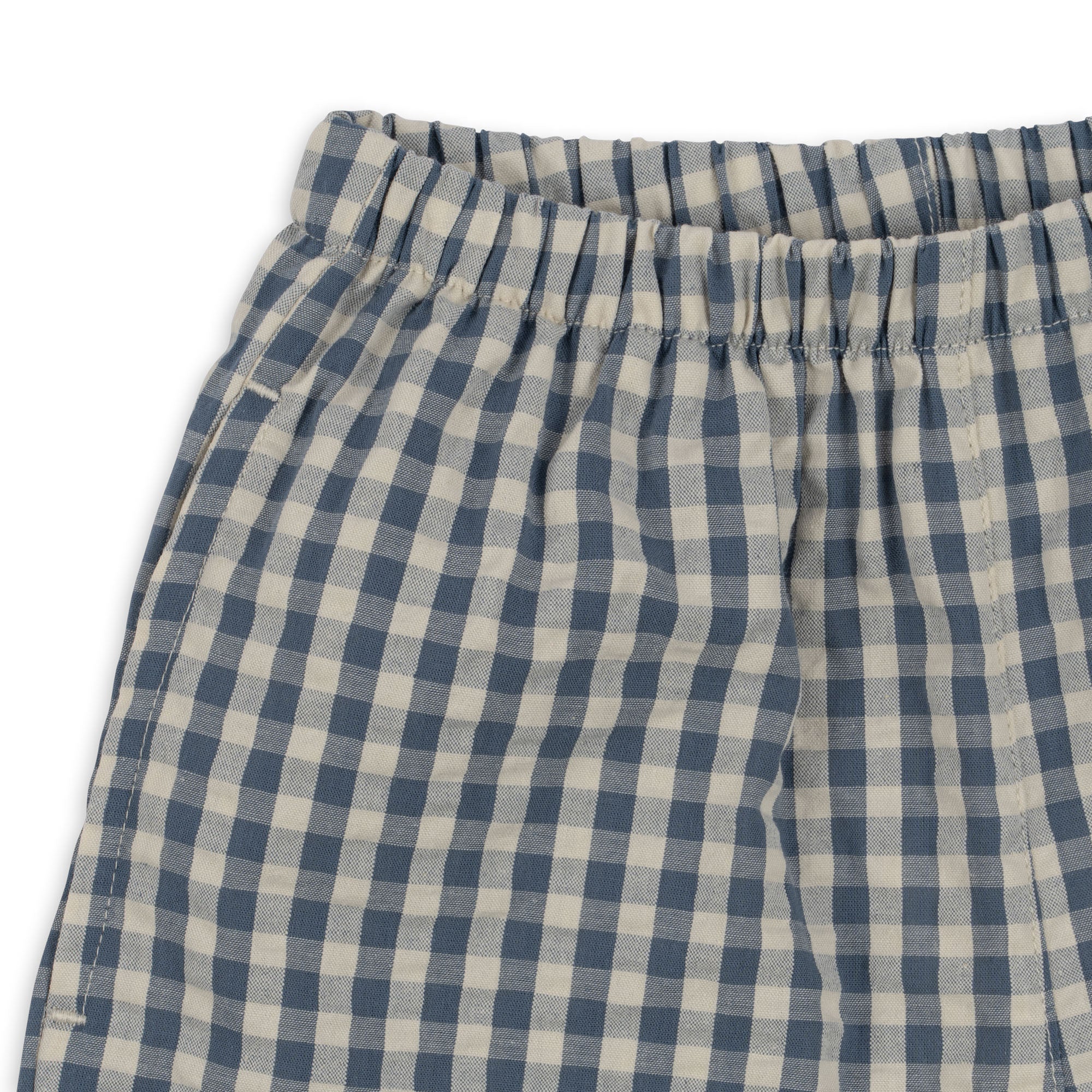 Konges Sløjd A/S KIM SHORTS Shorts and bloomers - Woven CAPTAINS BLUE CHECK