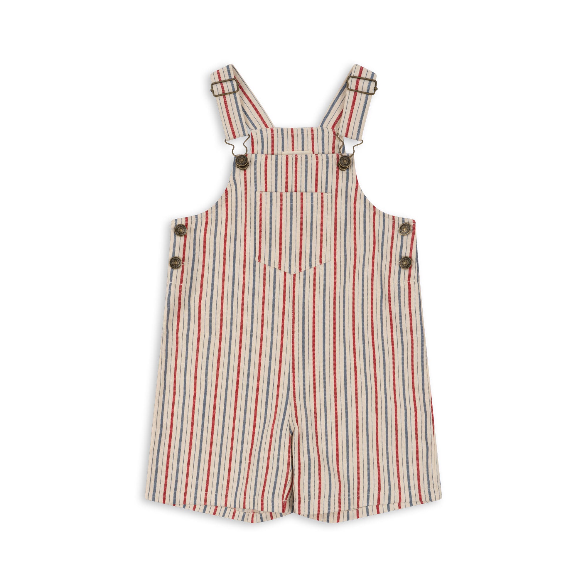 Konges Sløjd A/S MARLON OVERALL Shorts and bloomers - Woven ANTIQUE STRIPE