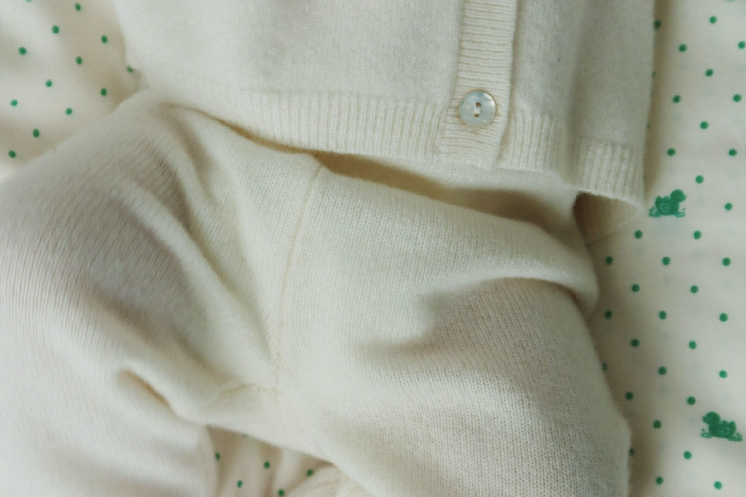 Konges Sløjd A/S KNITTED CARDIGANS antique white