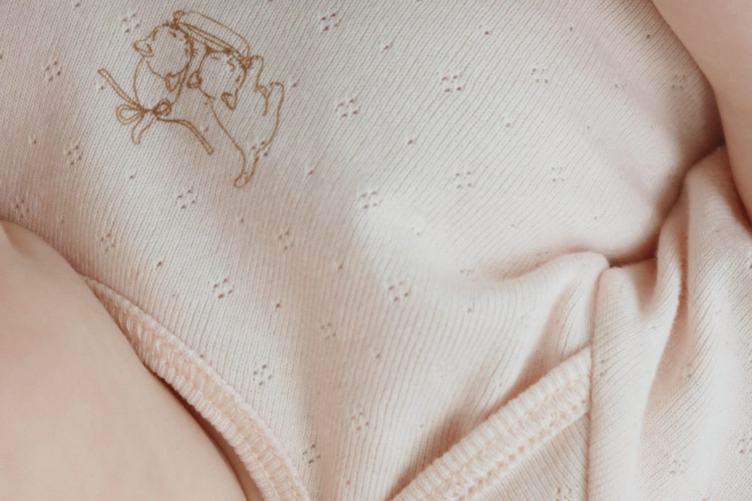 Konges Sløjd A/S BODYSTOCKINGS banana crepe/creole pink