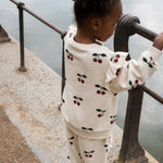 Konges Sløjd A/S JERSEY PANTS ma grande cerise