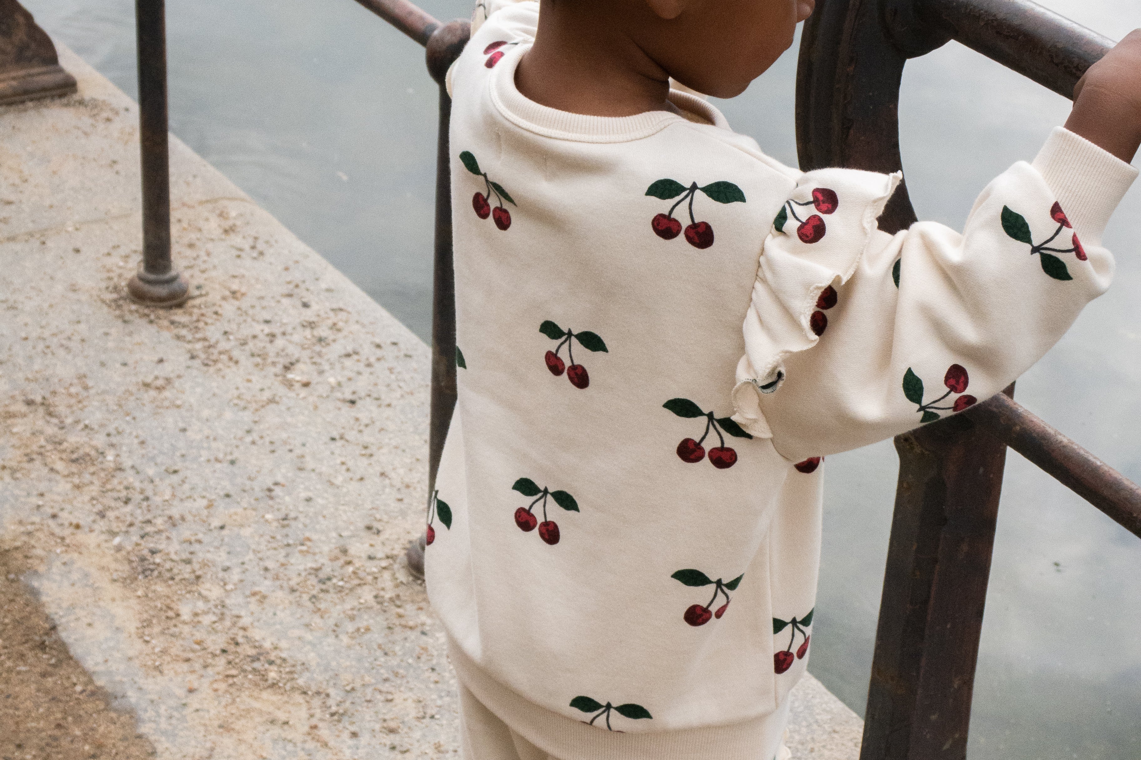 Konges Sløjd A/S JERSEY PANTS ma grande cerise