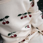 Konges Sløjd A/S JERSEY PANTS ma grande cerise