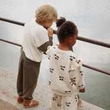 Konges Sløjd A/S JERSEY PANTS ma grande cerise