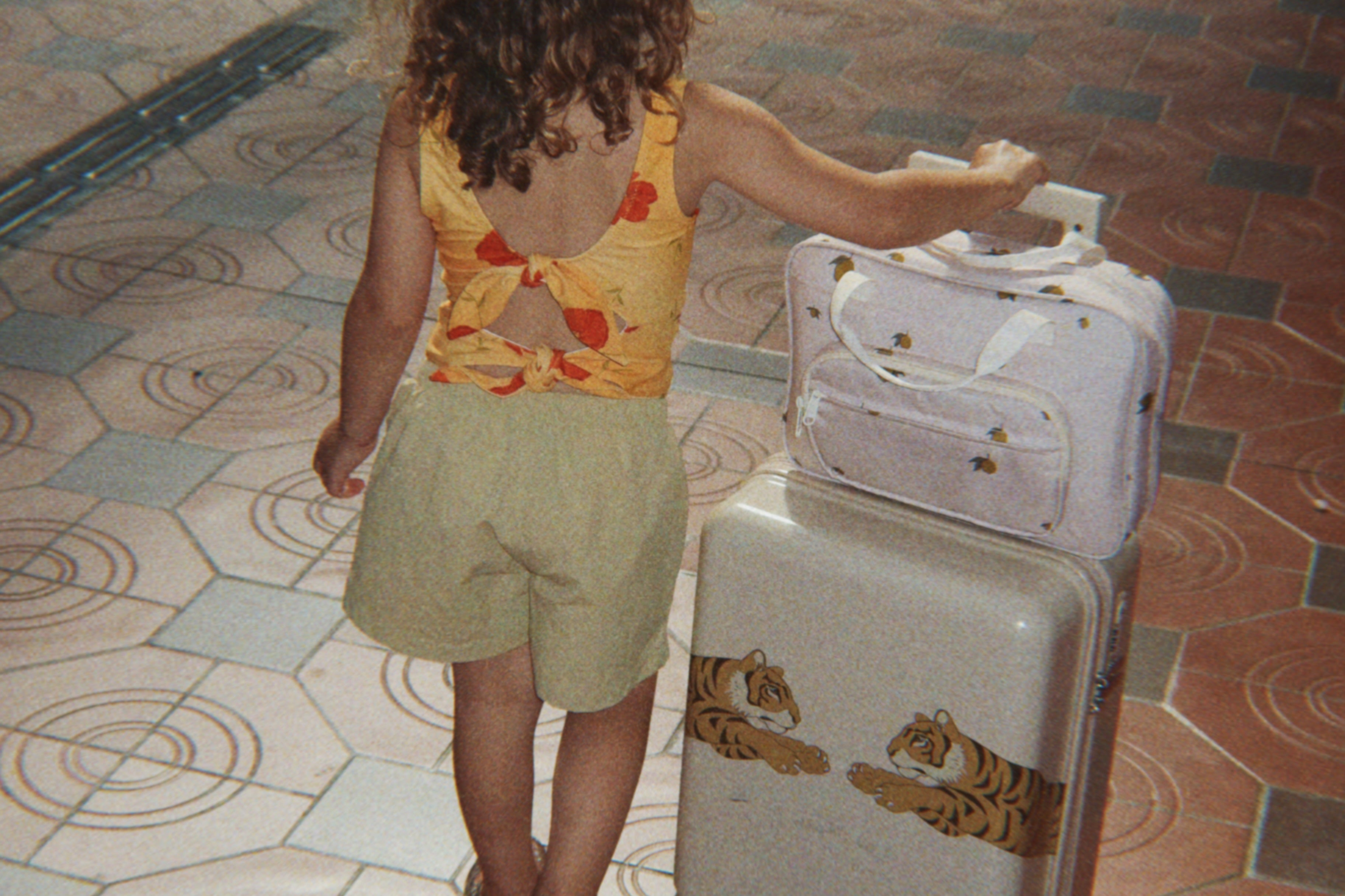 Konges Sløjd A/S TRAVEL SUITCASE tiger