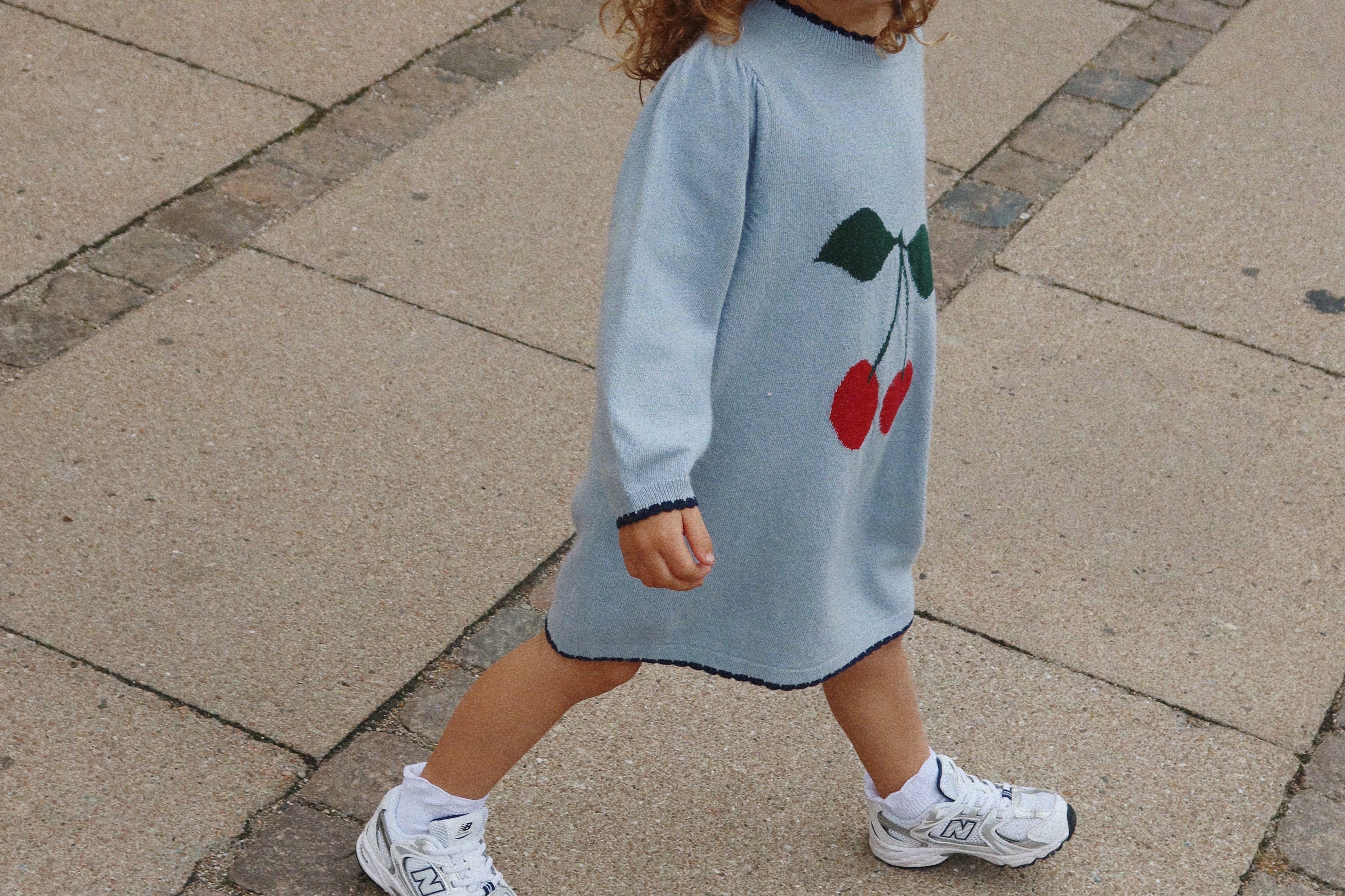 Konges Sløjd A/S KNITTED DRESSES blue fog