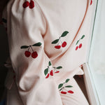 Konges Sløjd A/S JERSEY PANTS ma grande cerise peony