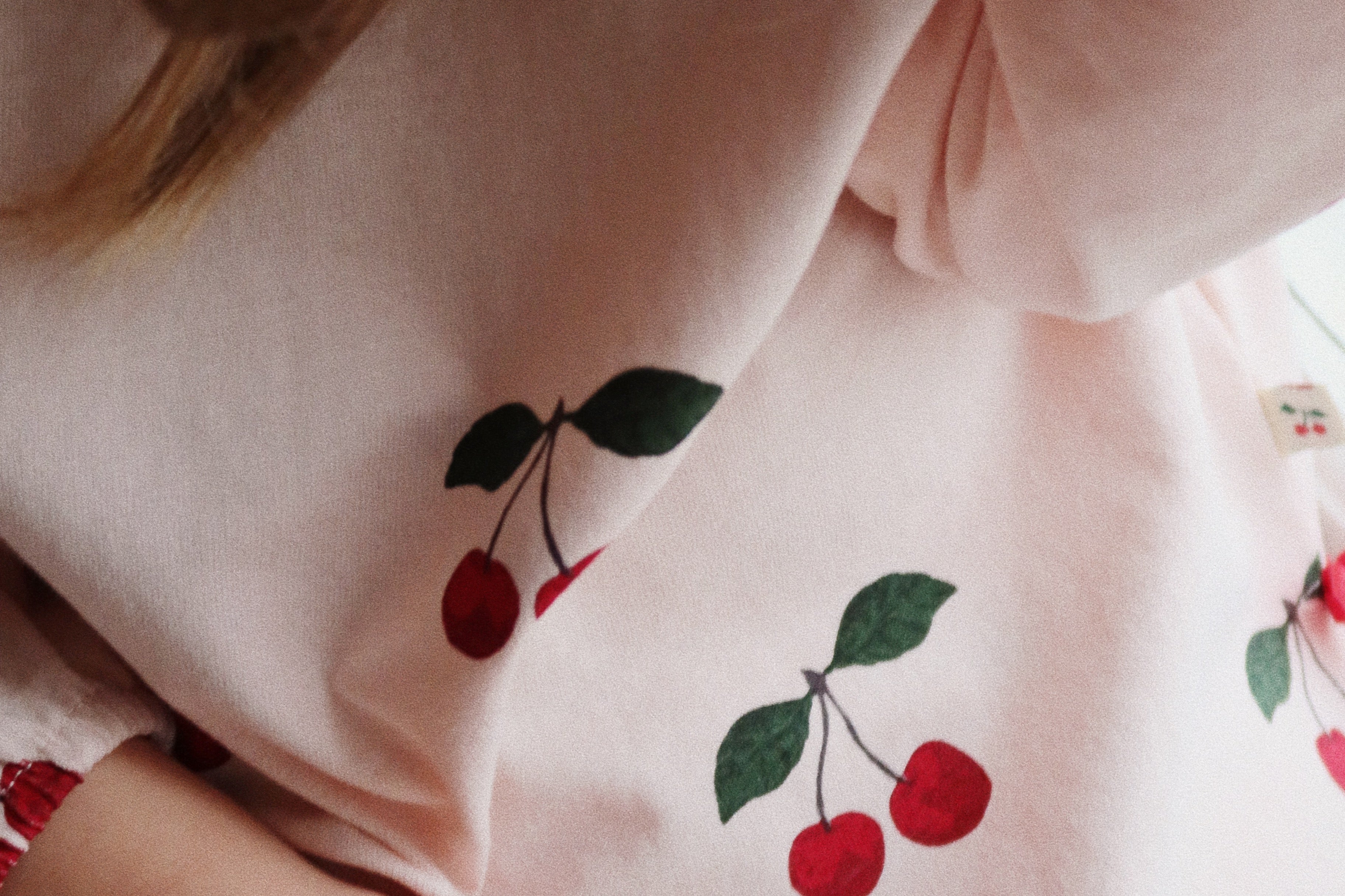 Konges Sløjd A/S JERSEY BLOUSES ma grande cerise peony