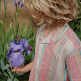 Konges Sløjd A/S WOVEN SHORT SLEEVE SHIRTS stan stripe