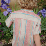 Konges Sløjd A/S WOVEN SHORT SLEEVE SHIRTS stan stripe