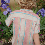 Konges Sløjd A/S WOVEN SHORT SLEEVE SHIRTS stan stripe