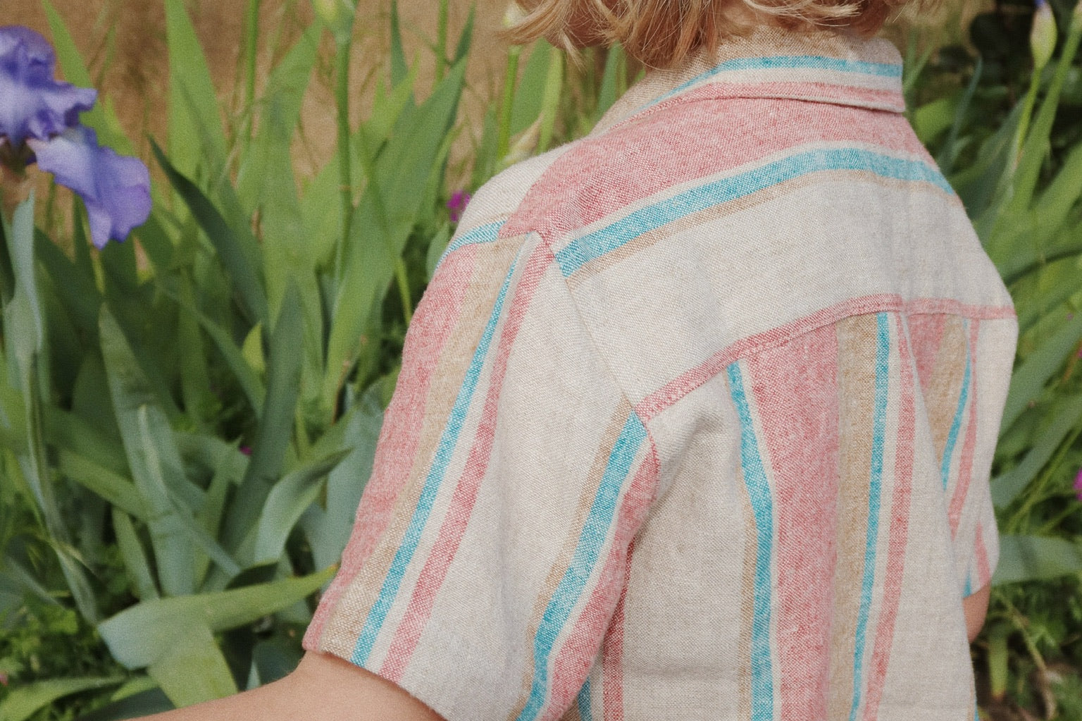 Konges Sløjd A/S WOVEN SHORT SLEEVE SHIRTS stan stripe