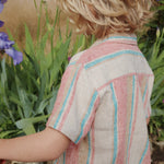 Konges Sløjd A/S WOVEN SHORT SLEEVE SHIRTS stan stripe