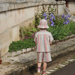 Konges Sløjd A/S WOVEN SHORT SLEEVE SHIRTS stan stripe